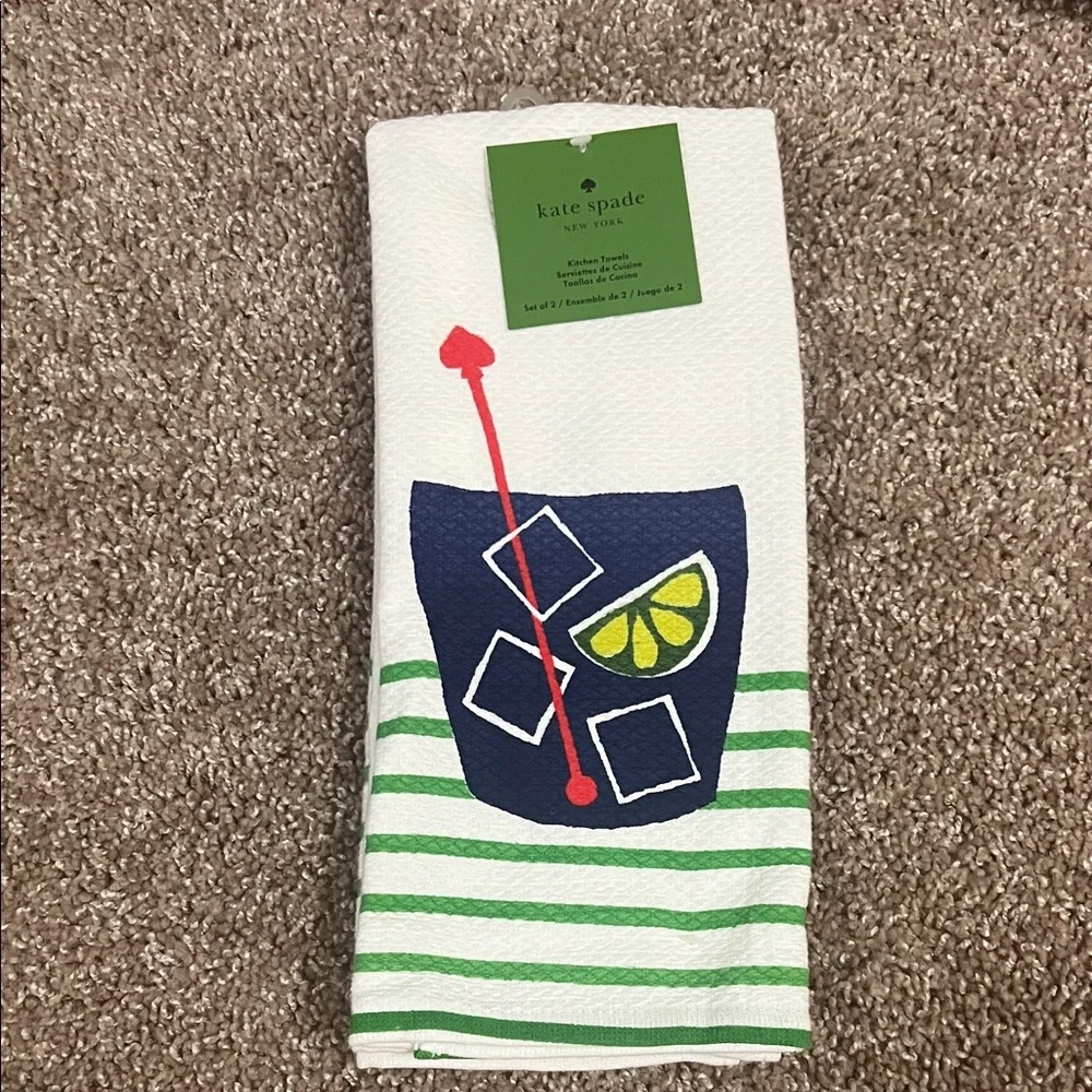 Kate Spade set of 2 Kitchen Towels